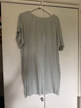COS Sage Green Shift Dress